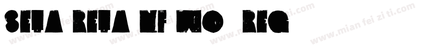 Seta Reta NF WO1 Reg字体转换